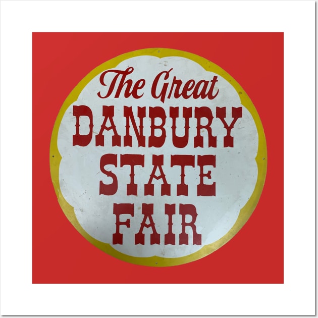 Great Danbury State Fair Emblem Wall Art by Danbury Museum